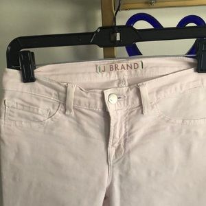 Pale pink/blush j brand jeans